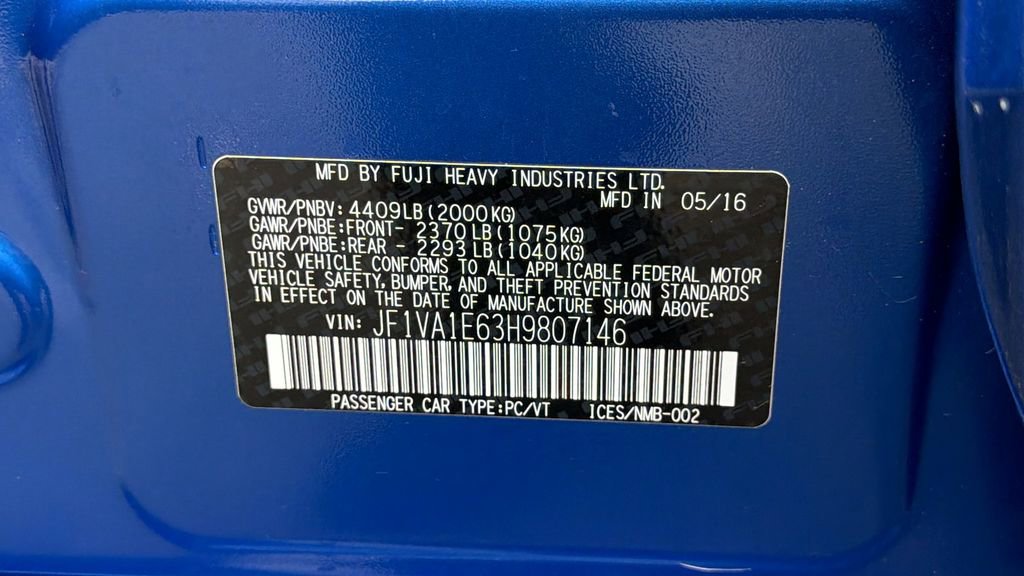 Used 2017 Subaru WRX Premium AWD/4WD image 33