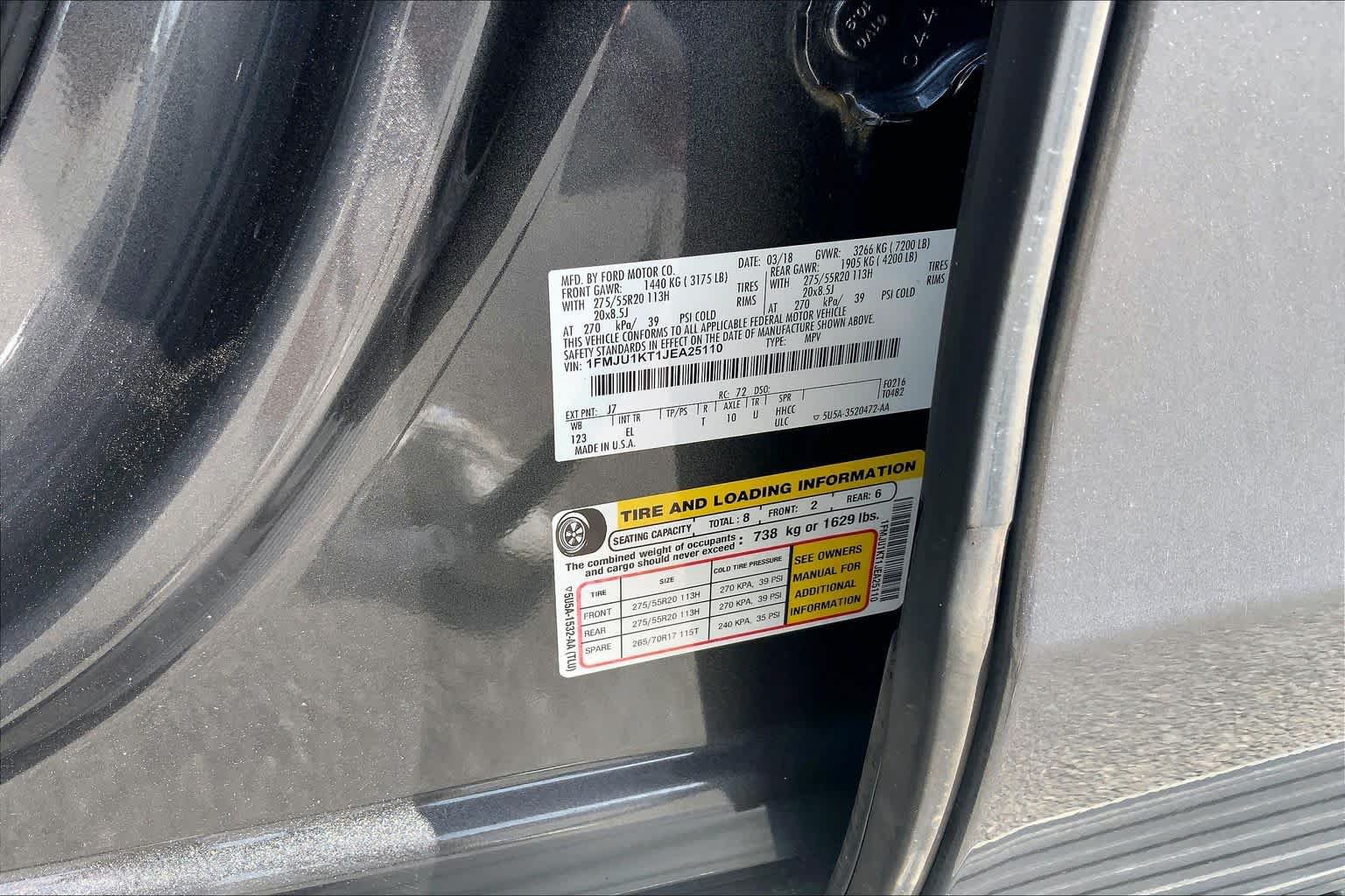 Used 2018 Ford Expedition Limited RWD image 32