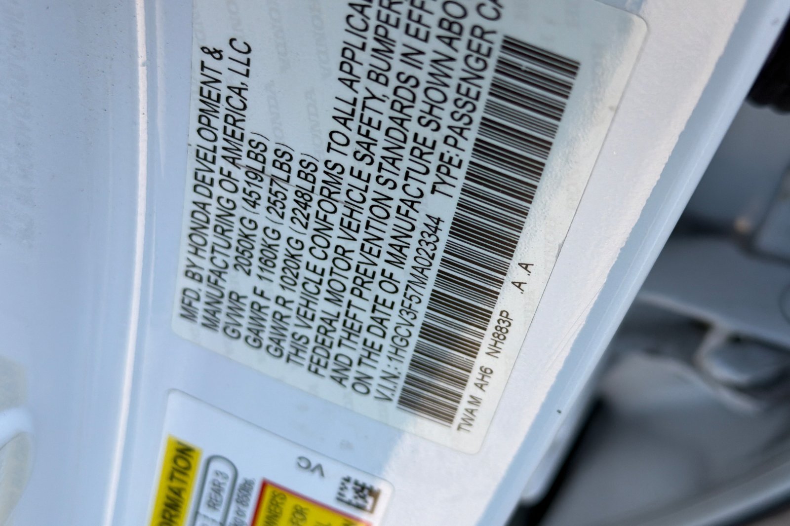 Used 2021 Honda Accord EX-L image 32
