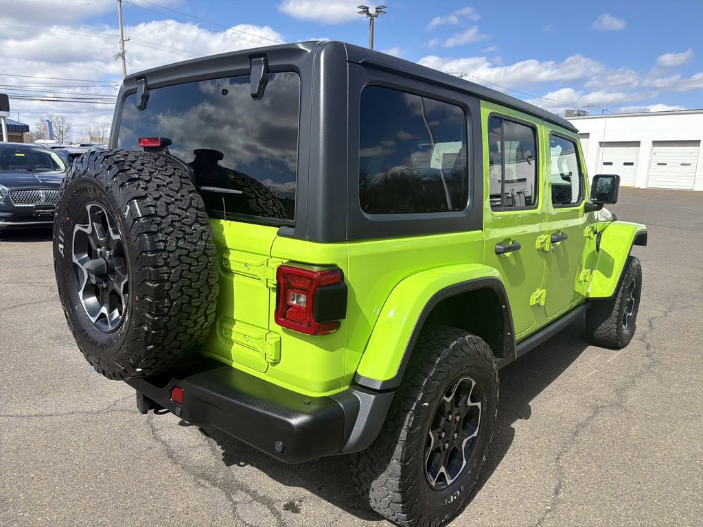 Used 2021 Jeep Wrangler Unlimited Rubicon 4xe w/ Steel Bumper Group AWD/4WD image 6