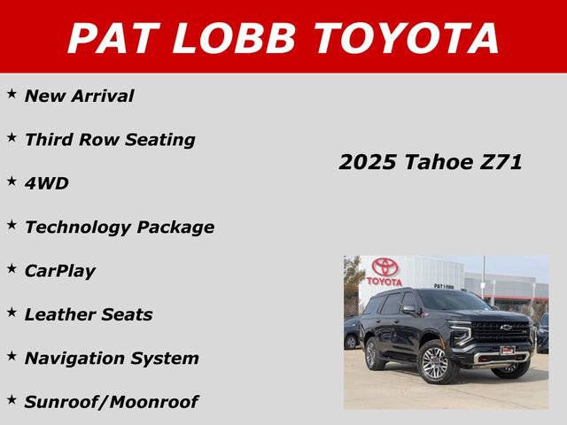 Used 2025 Chevrolet Tahoe Z71 w/ Z71 Off-Road Package image 41