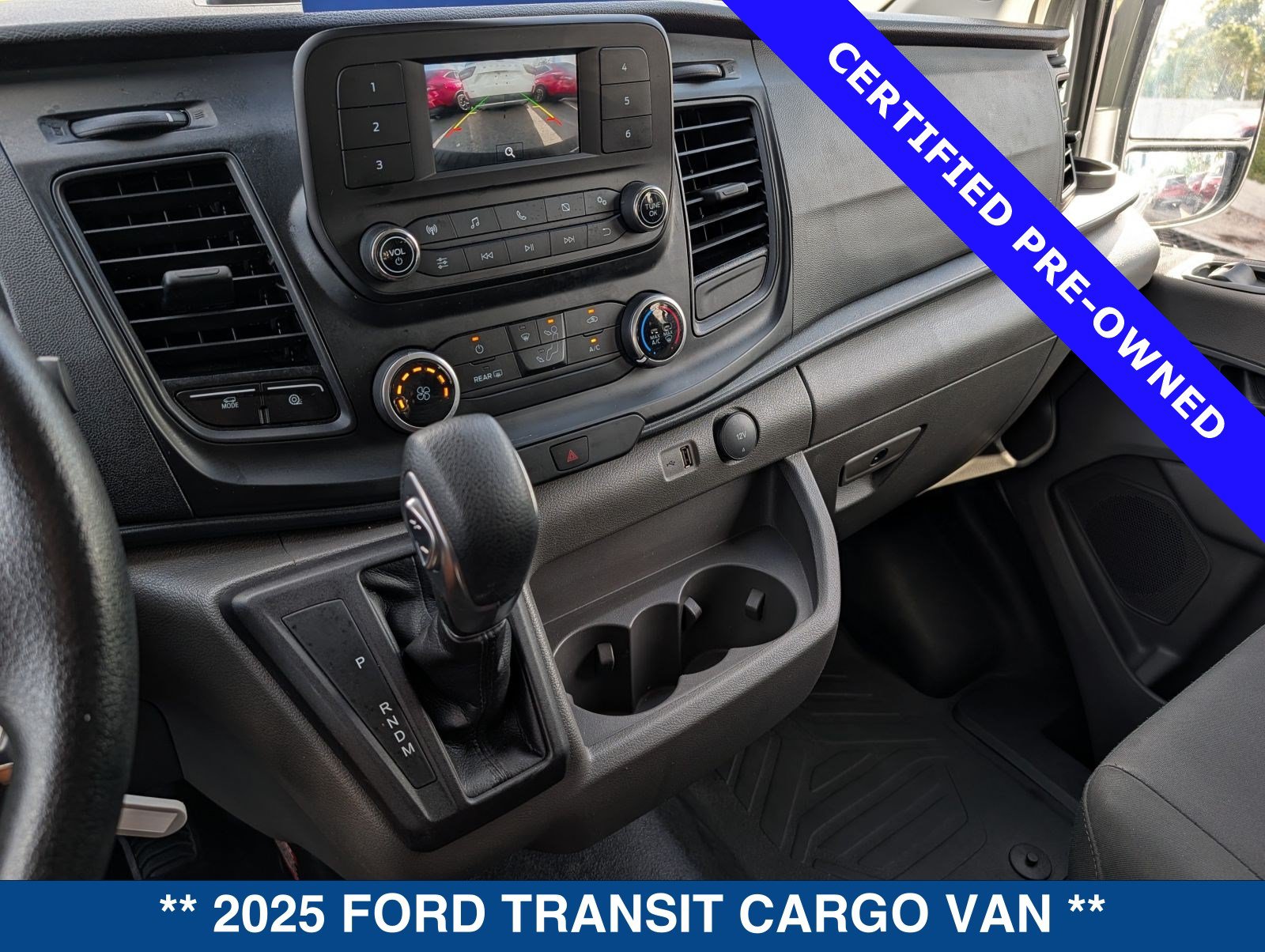 Certified 2025 Ford Transit 250 Low Roof w/ Exterior Upgrade Package RWD image 28