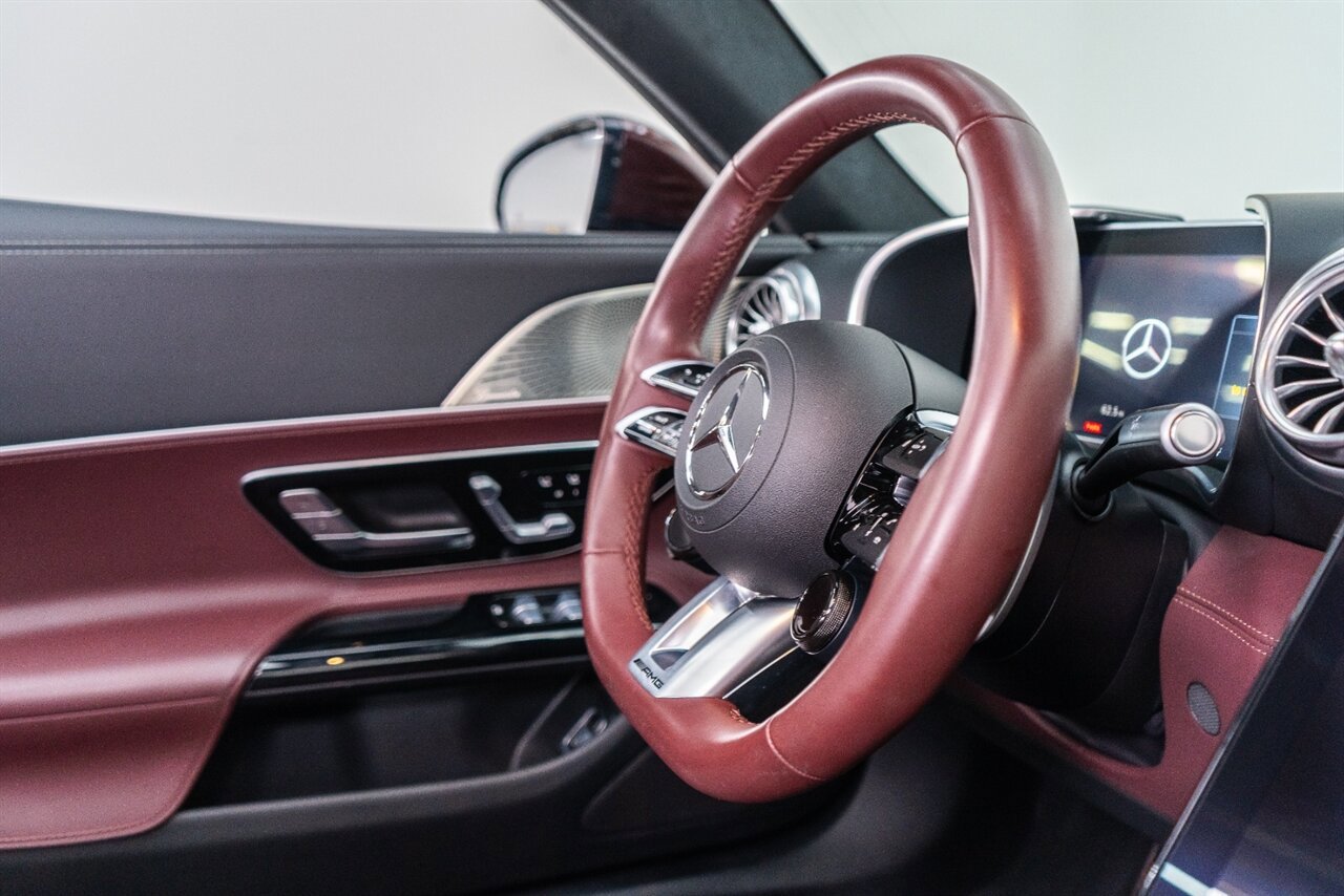 Used 2024 Mercedes-Benz SL 55 AMG 4MATIC w/ Manufactur Interior Package image 51