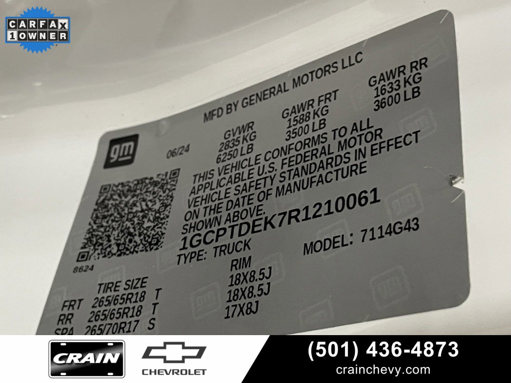 Used 2024 Chevrolet Colorado Z71 w/ Z71 Convenience Package 2 image 33