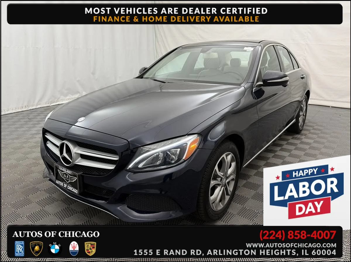 Used 2015 Mercedes-Benz C 300 4MATIC Sedan