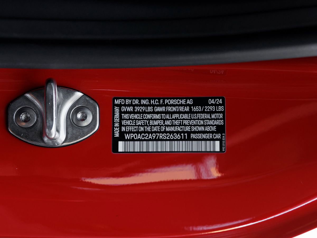 Certified 2024 Porsche 911 GT3 RWD image 39