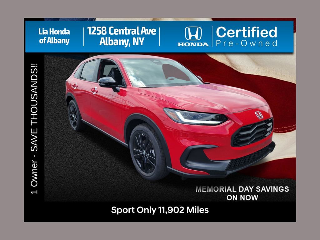 Certified 2026 Honda HR-V Sport image 1