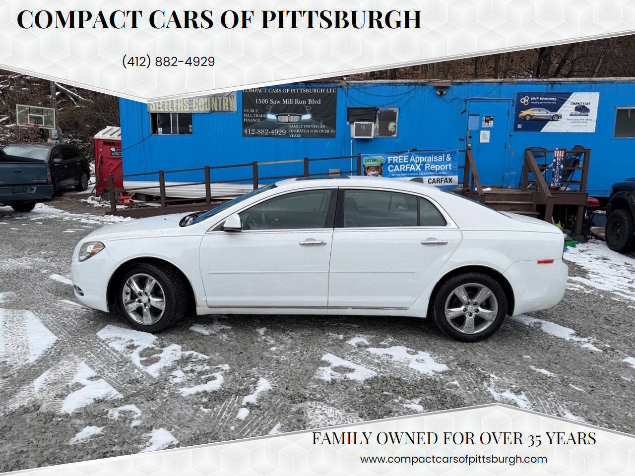 Used 2012 Chevrolet Malibu LT w/ Sunroof Package image 1