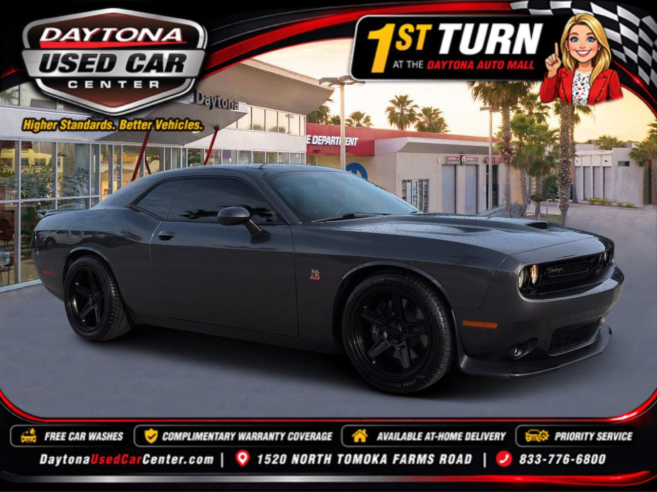Certified 2023 Dodge Challenger R/T Scat Pack w/ Plus Package RWD image 1