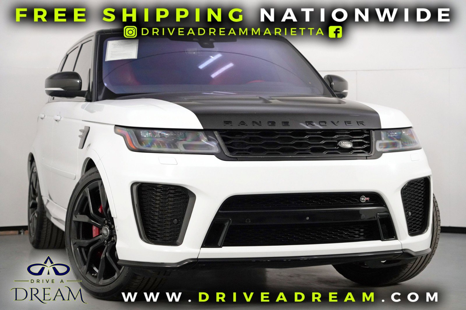 Used 2019 Land Rover Range Rover Sport SVR AWD/4WD image 2