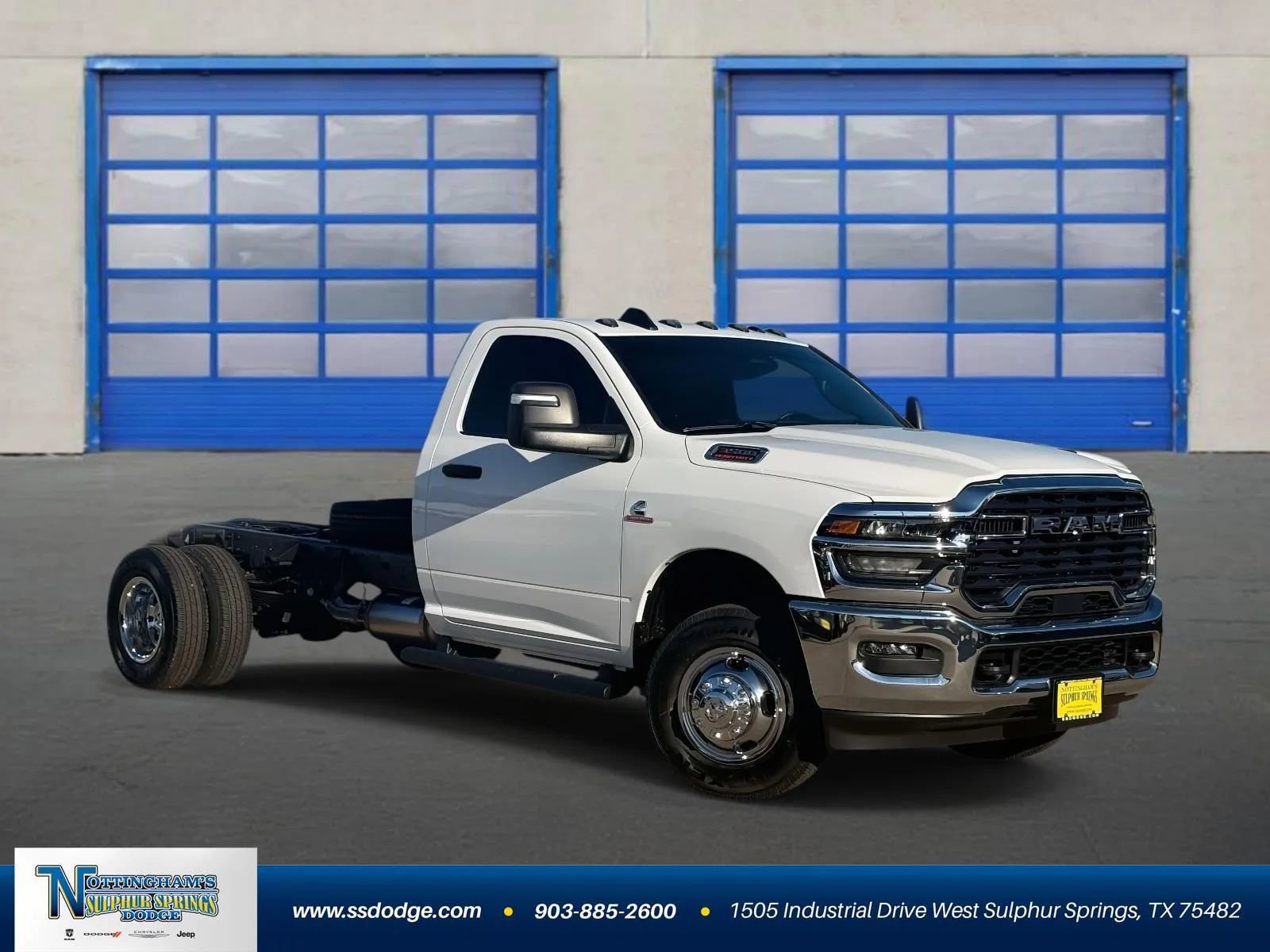 New 2026 RAM 3500 Tradesman w/ Chrome Appearance Group A