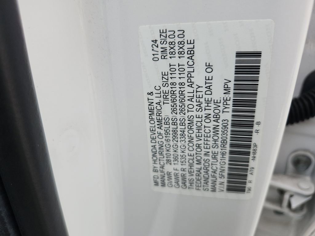 Certified 2024 Honda Pilot TrailSport image 33