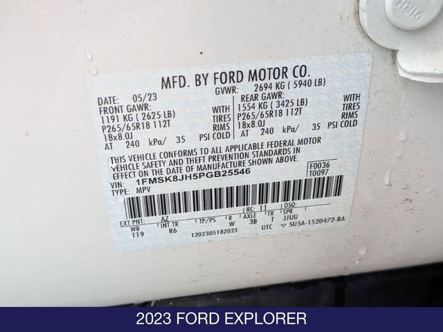 Certified 2023 Ford Explorer Timberline AWD/4WD image 33