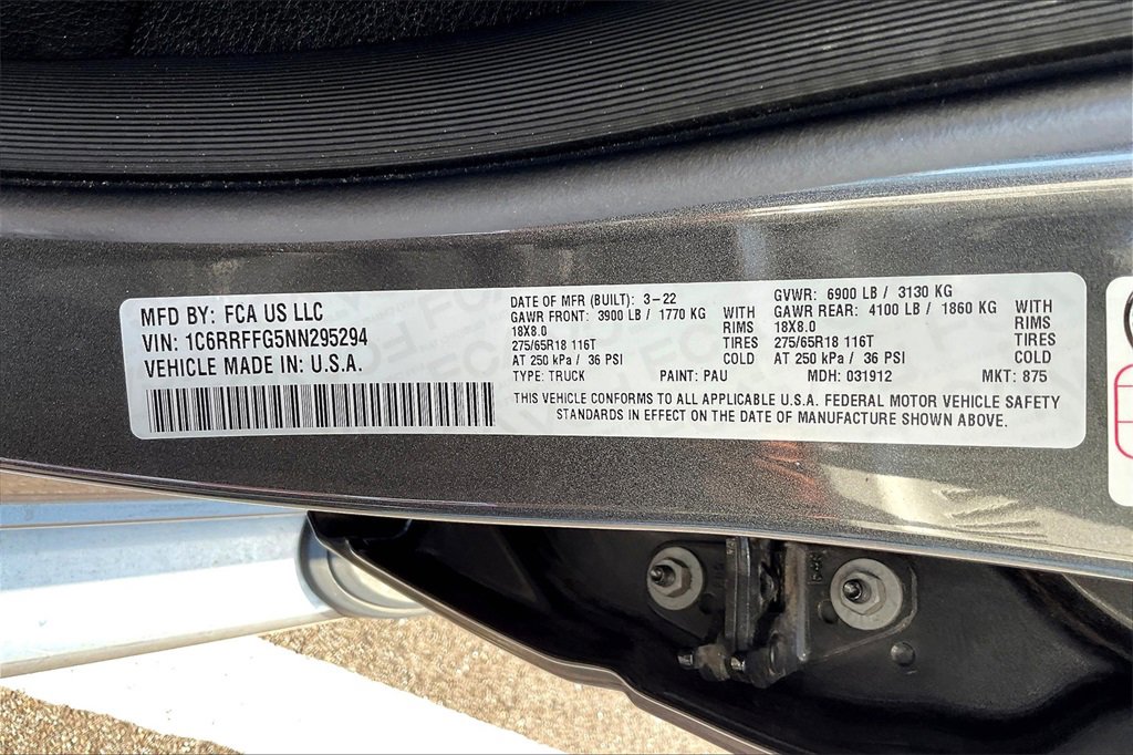 Certified 2022 RAM 1500 Big Horn image 32