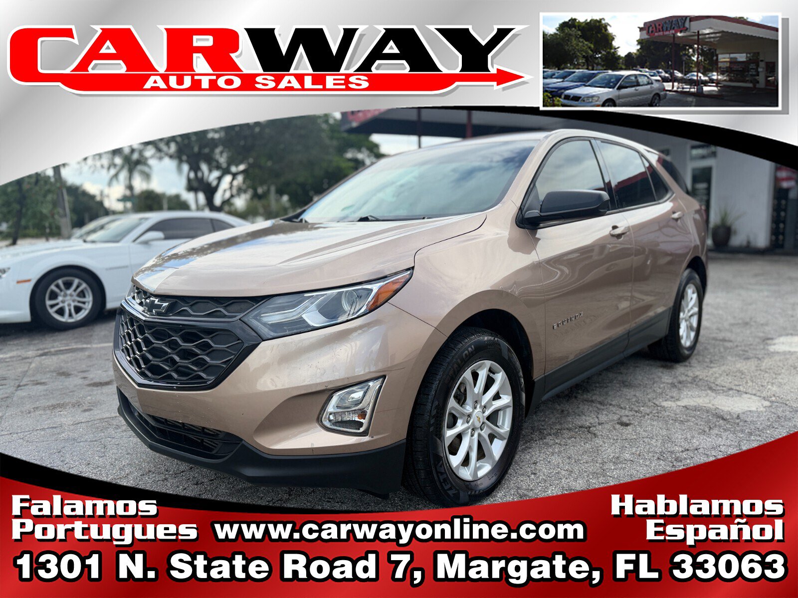 Used 2019 Chevrolet Equinox LS w/ LPO, Blackout Package FWD image 1