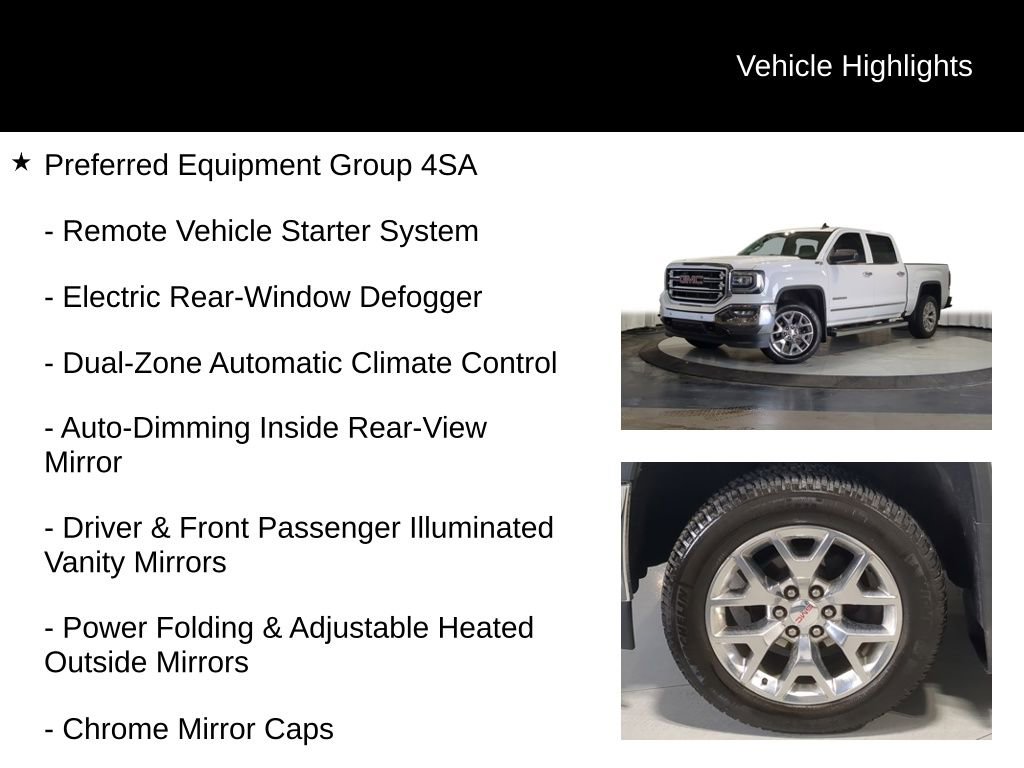 Used 2016 GMC Sierra 1500 SLT w/ SLT Premium Package image 13