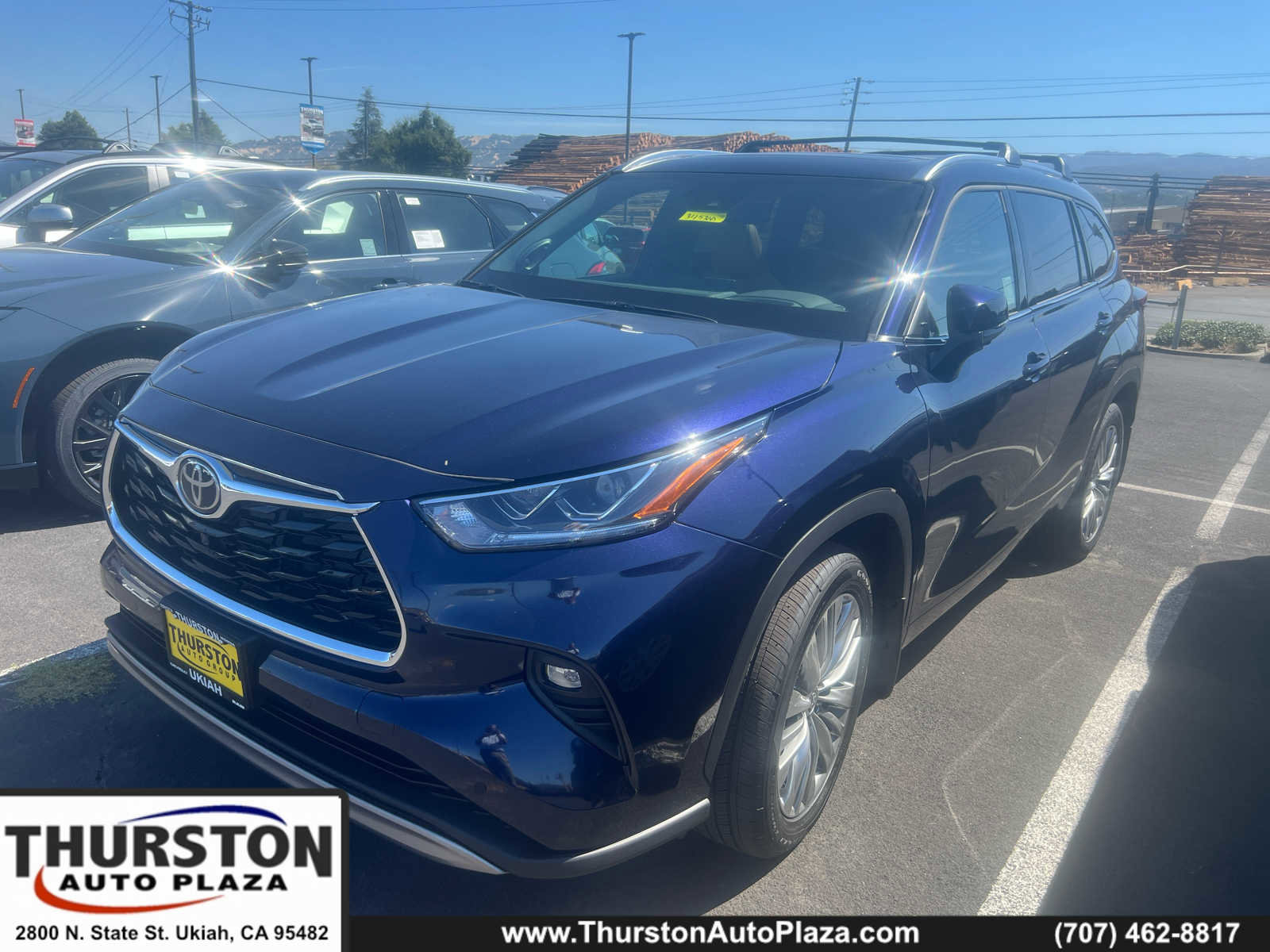 New 2025 Toyota Highlander Platinum