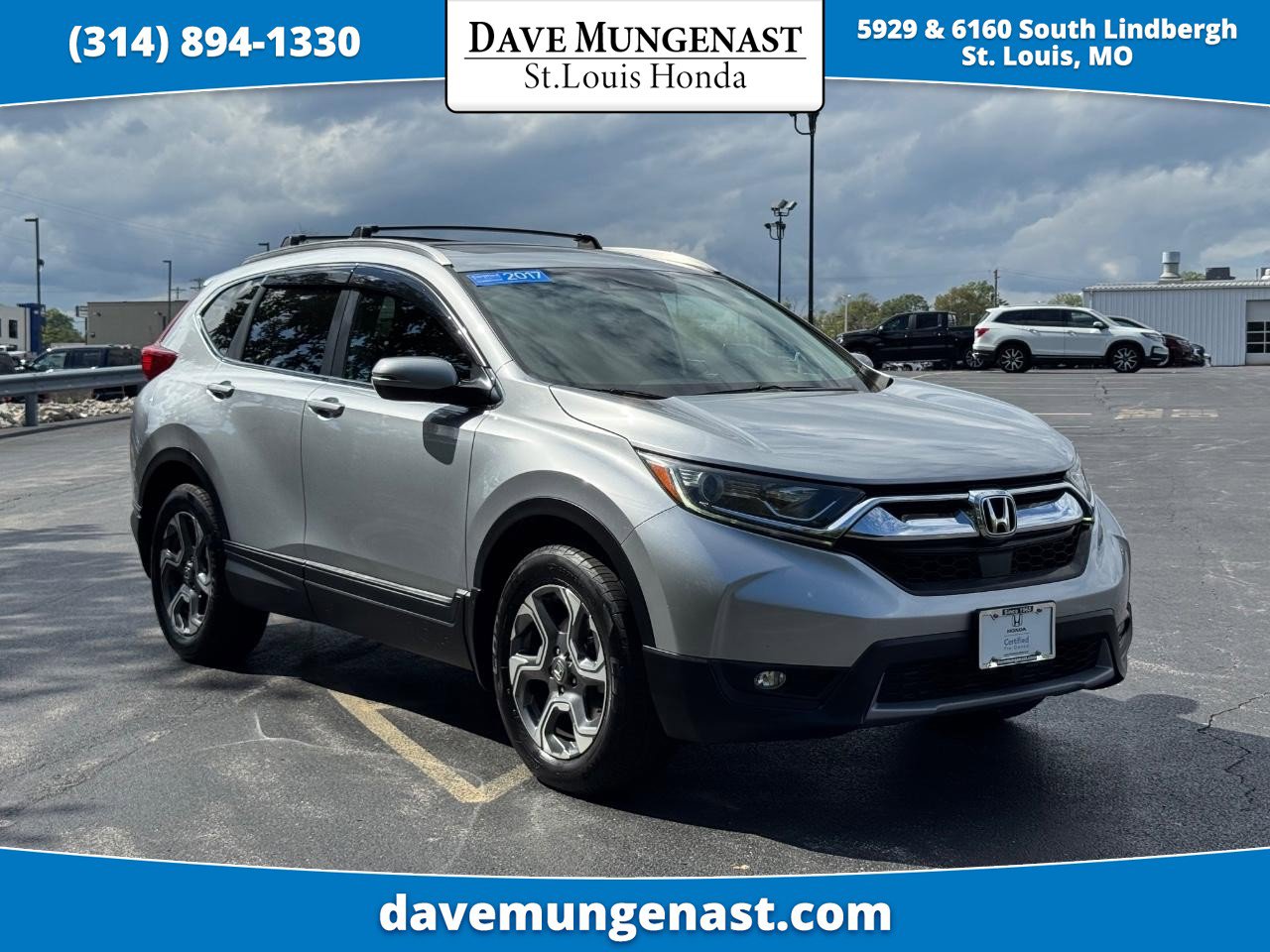 Certified 2017 Honda CR-V EX-L