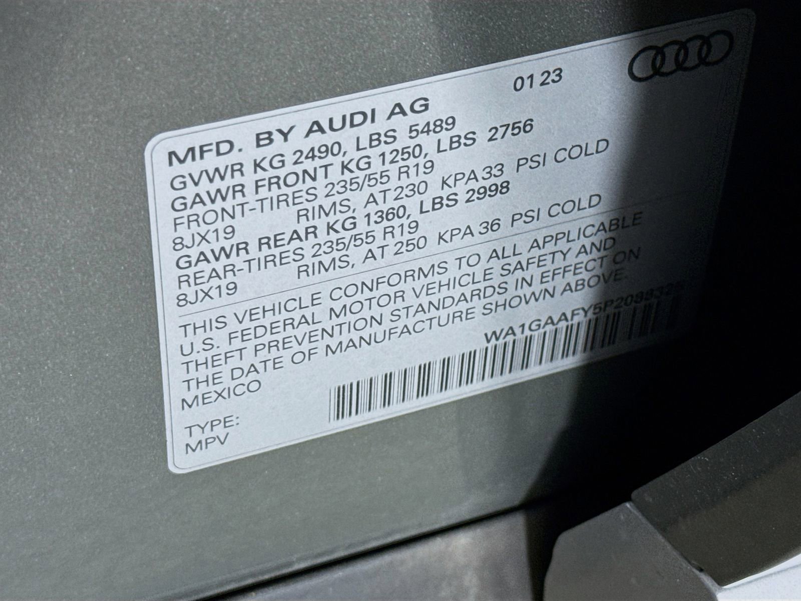 Certified 2023 Audi Q5 2.0T Premium w/ Convenience Package image 32