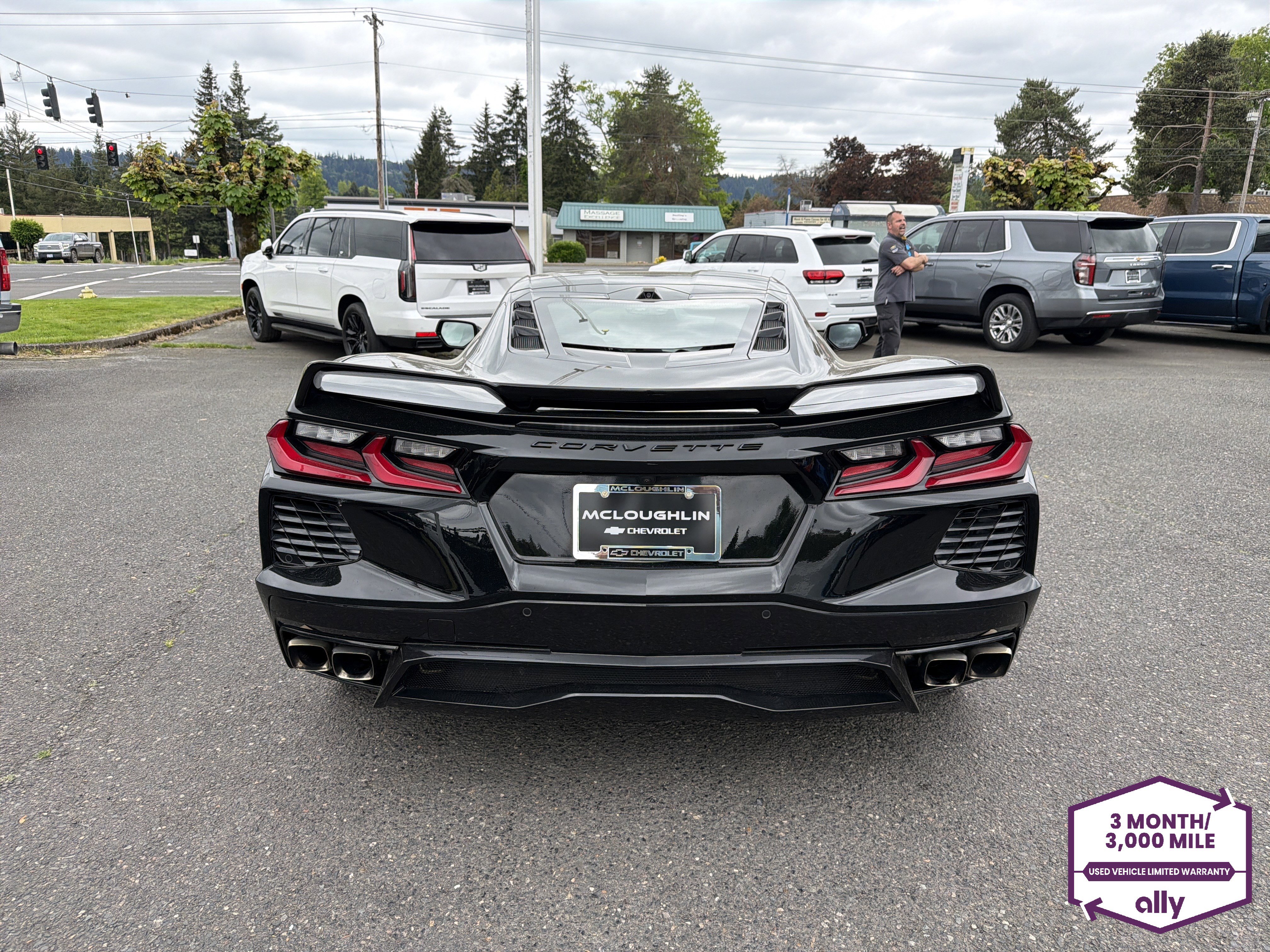 Used 2021 Chevrolet Corvette Stingray Preferred Cpe w/ Z51 Performance Package RWD image 4