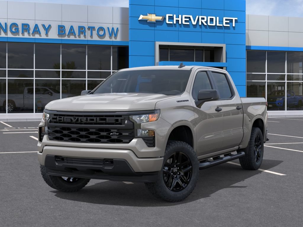 New 2026 Chevrolet Silverado 1500 Custom w/ Turbomax Blackout Package RWD image 8