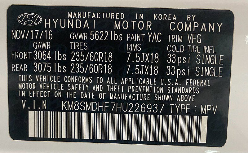 Used 2017 Hyundai Santa Fe SE image 27