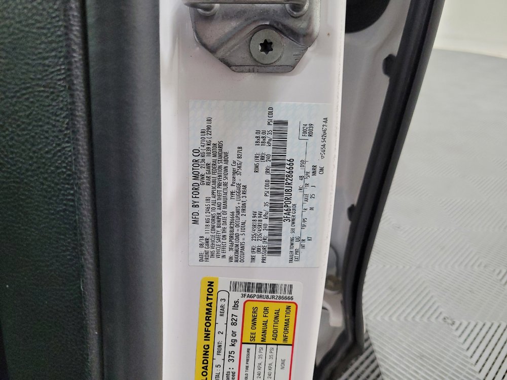 Used 2018 Ford Fusion Titanium FWD image 33