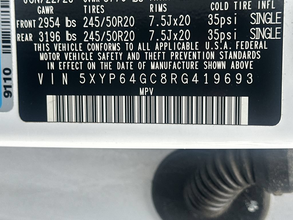 Used 2024 Kia Telluride S w/ S Sunroof Package FWD image 33