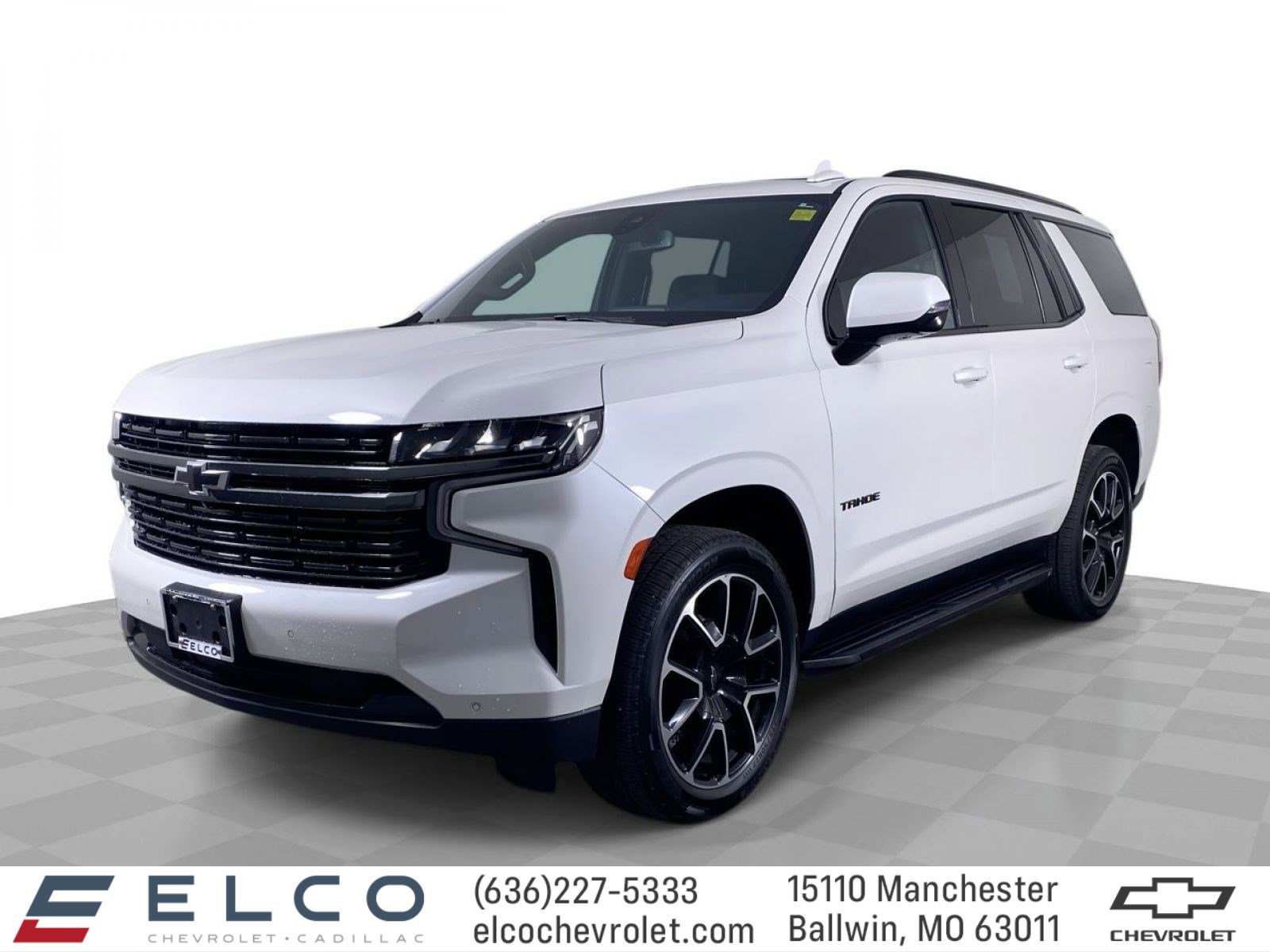 Certified 2021 Chevrolet Tahoe RST w/ Luxury Package AWD/4WD image 1