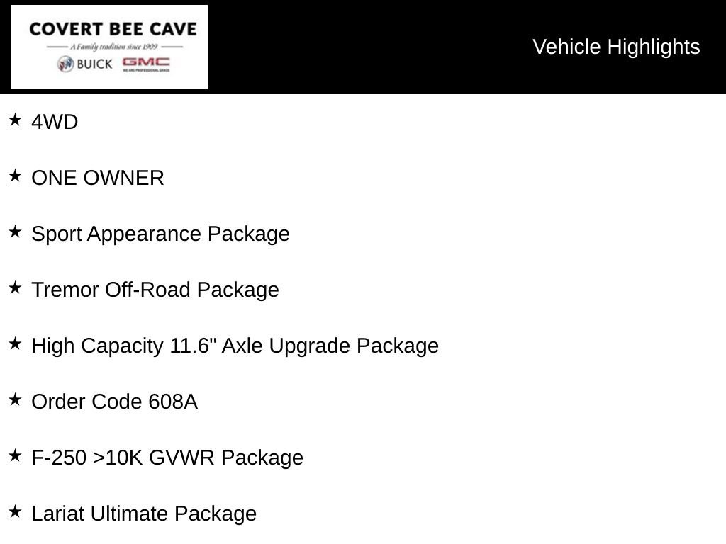 Used 2024 Ford F250 Lariat w/ Lariat Ultimate Package AWD/4WD image 6