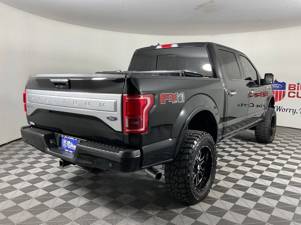 Used 2017 Ford F150 Platinum w/ Equipment Group 701A Luxury AWD/4WD image 3