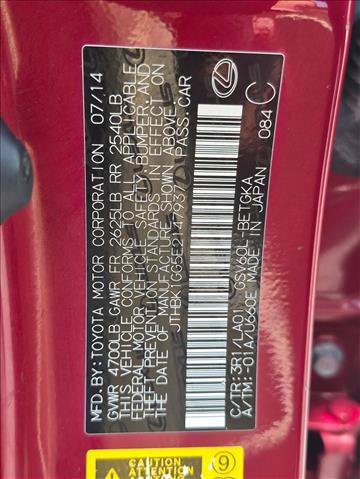 Used 2014 Lexus ES 350 w/ Premium Package FWD image 25