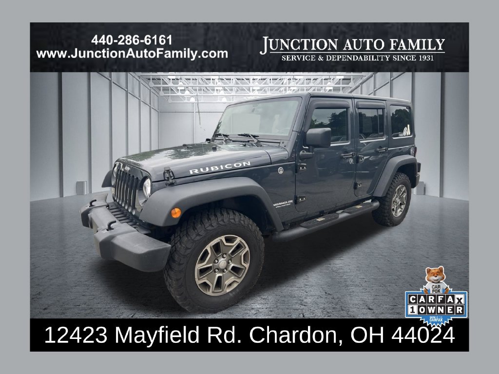 Used 2017 Jeep Wrangler Unlimited Rubicon w/ Connectivity Group AWD/4WD 360° Tour