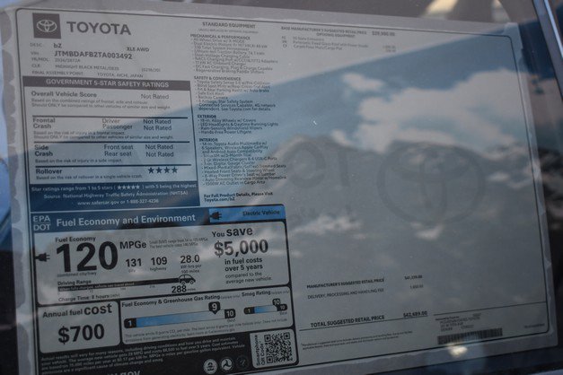 New 2026 Toyota bZ XLE image 15