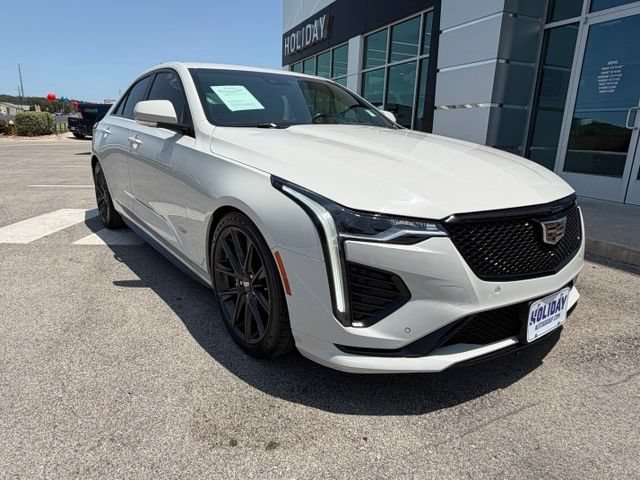 Used 2022 Cadillac CT4 V w/ Navigation Package RWD image 4