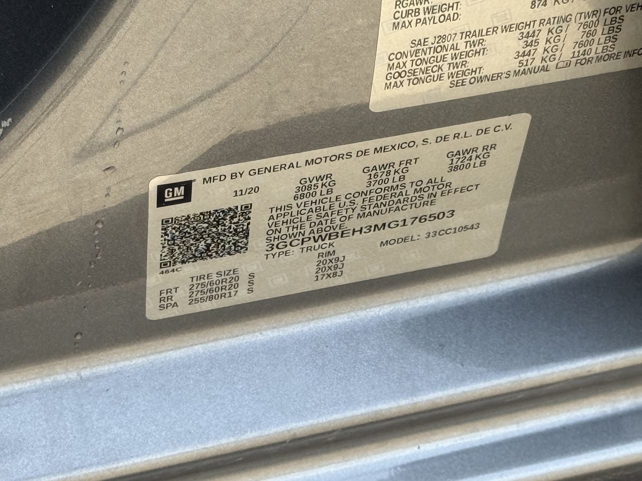 Used 2021 Chevrolet Silverado 1500 Custom RWD image 28