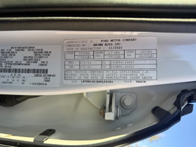 Used 2021 Ford F150 Limited AWD/4WD image 25