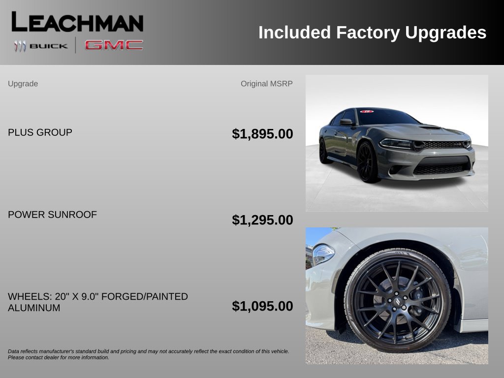 Used 2019 Dodge Charger Scat Pack w/ Plus Group RWD image 10