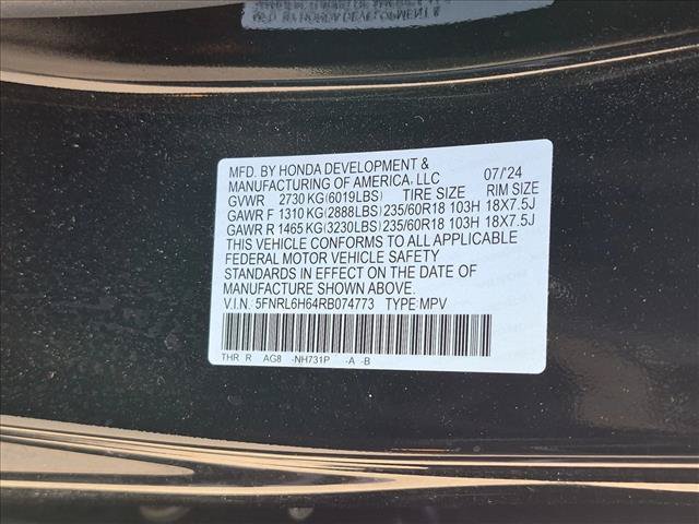 Used 2024 Honda Odyssey EX-L image 23