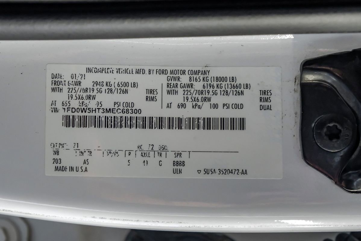 Used 2021 Ford F550 4x4 Crew Cab Super Duty w/ Power Equipment Group image 60