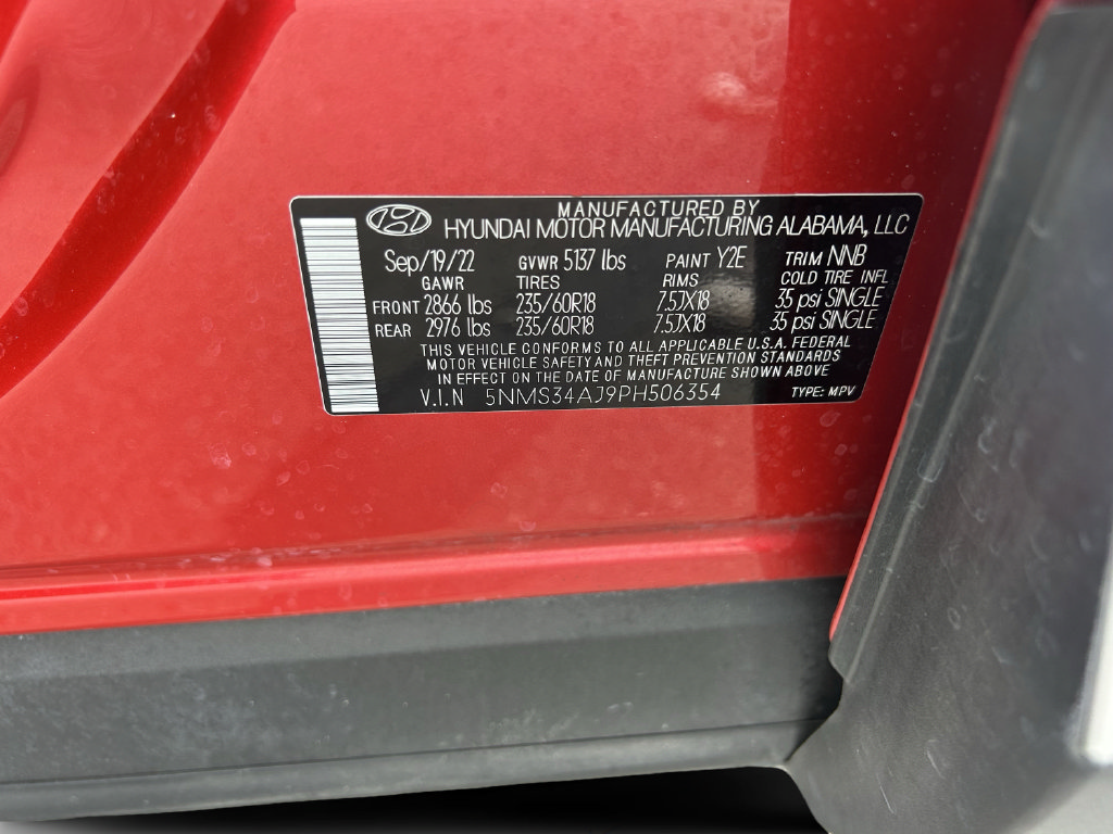 Certified 2023 Hyundai Santa Fe SEL w/ Premium Package FWD image 40