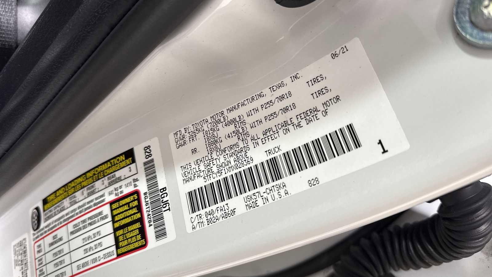 Certified 2021 Toyota Tundra SR image 11