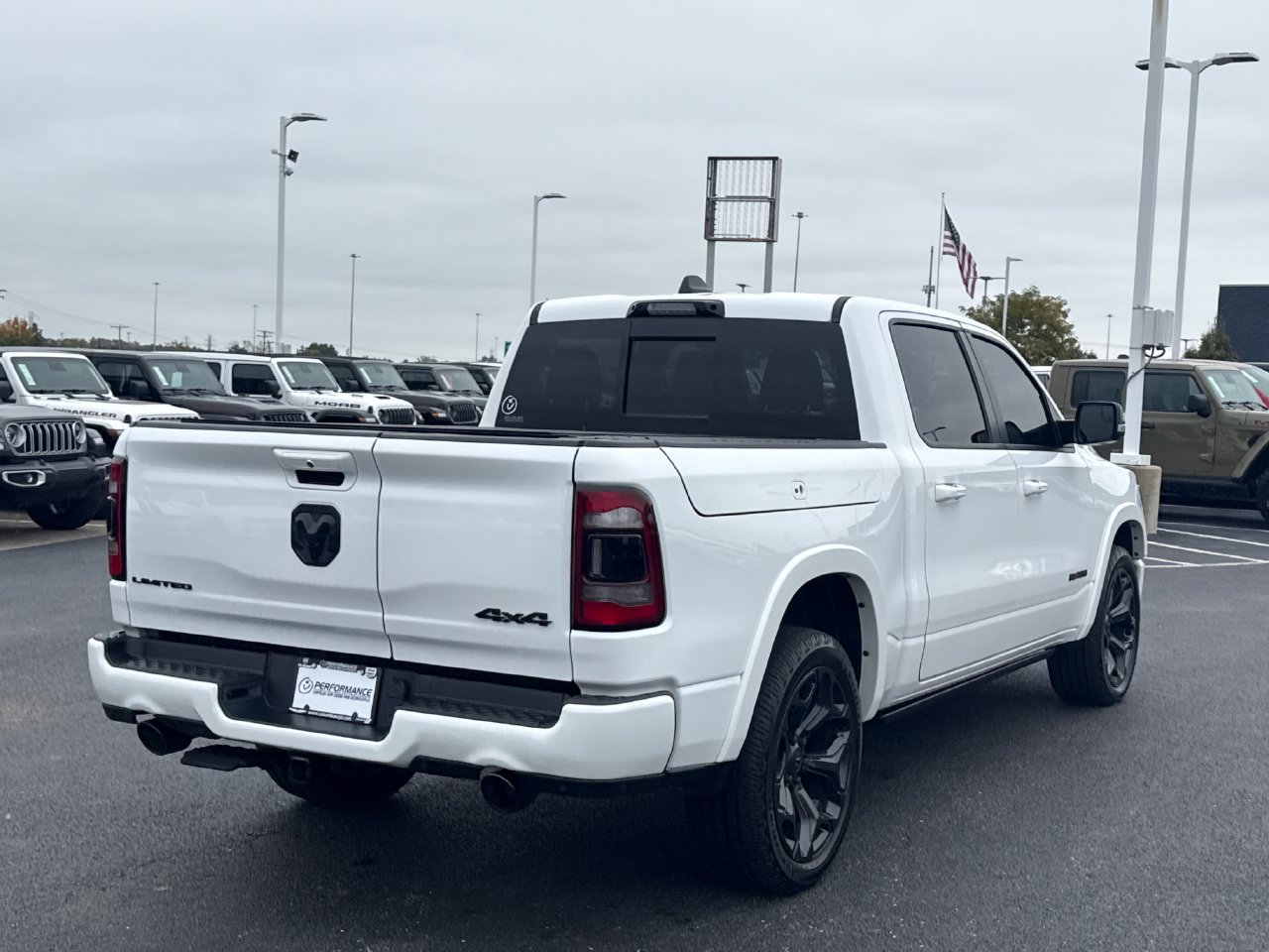 Used 2021 RAM 1500 Limited w/ Night Edition AWD/4WD image 3