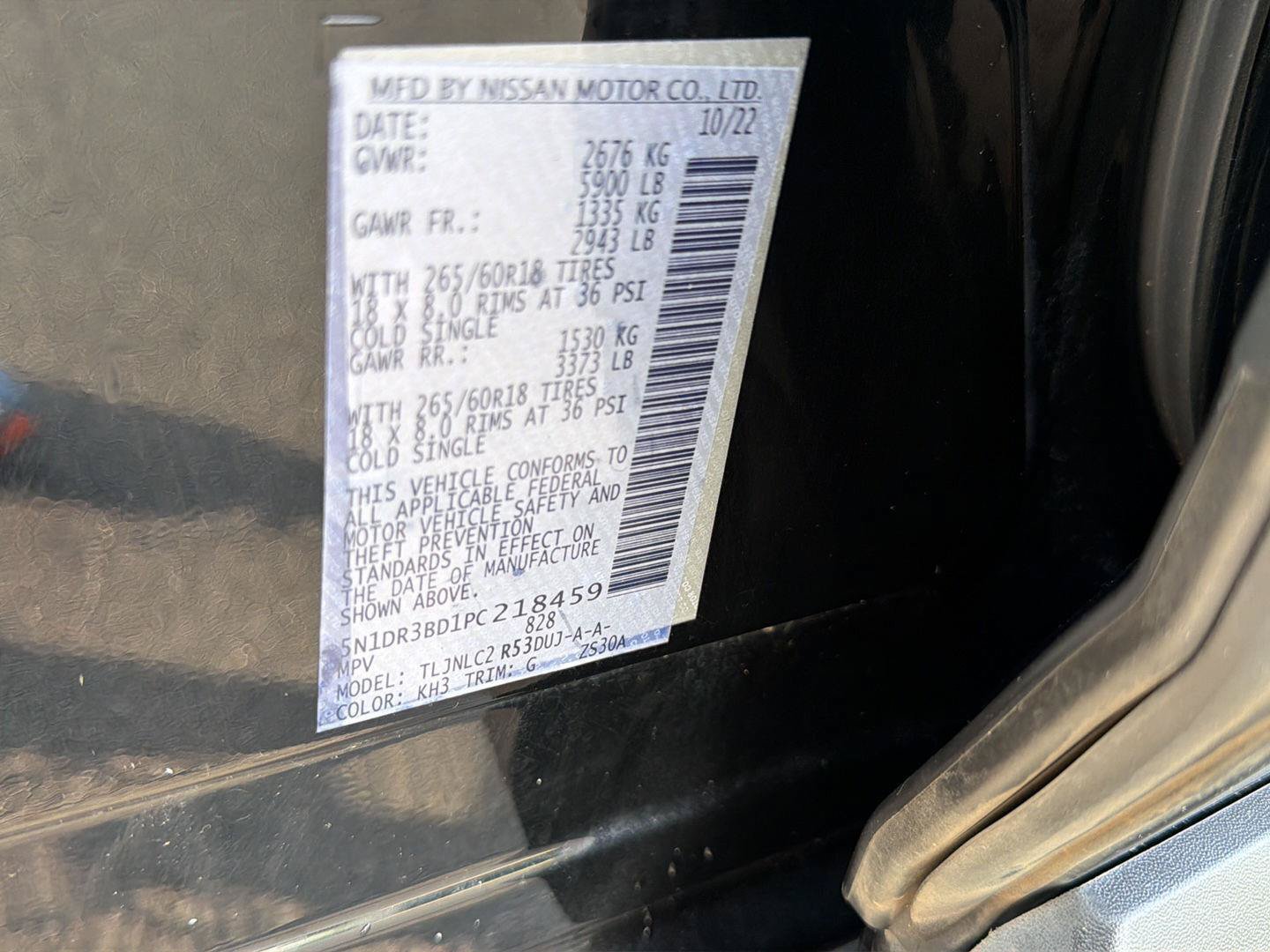 Used 2023 Nissan Pathfinder Rock Creek AWD/4WD image 38