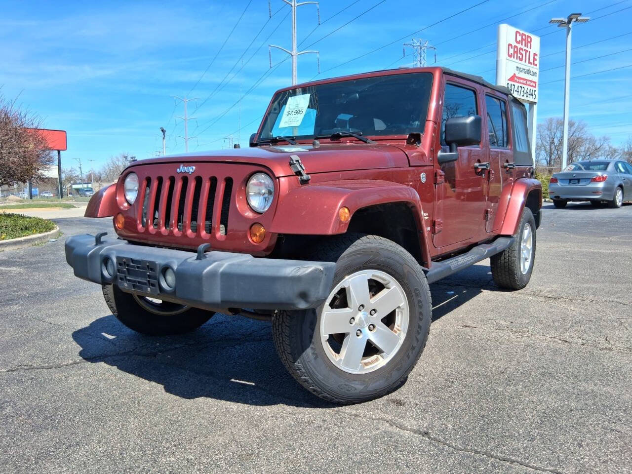 Used 2008 Jeep Wrangler Unlimited Sahara AWD/4WD image 1