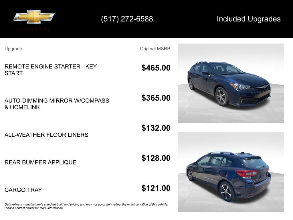 Used 2021 Subaru Impreza 2.0i Premium AWD/4WD image 15