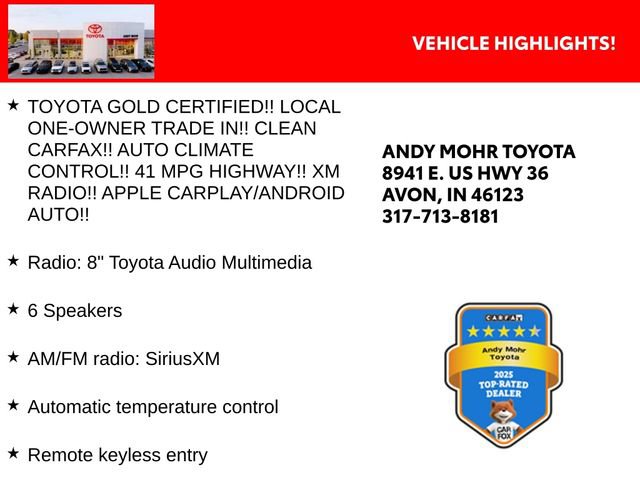 Certified 2023 Toyota Corolla LE FWD image 2