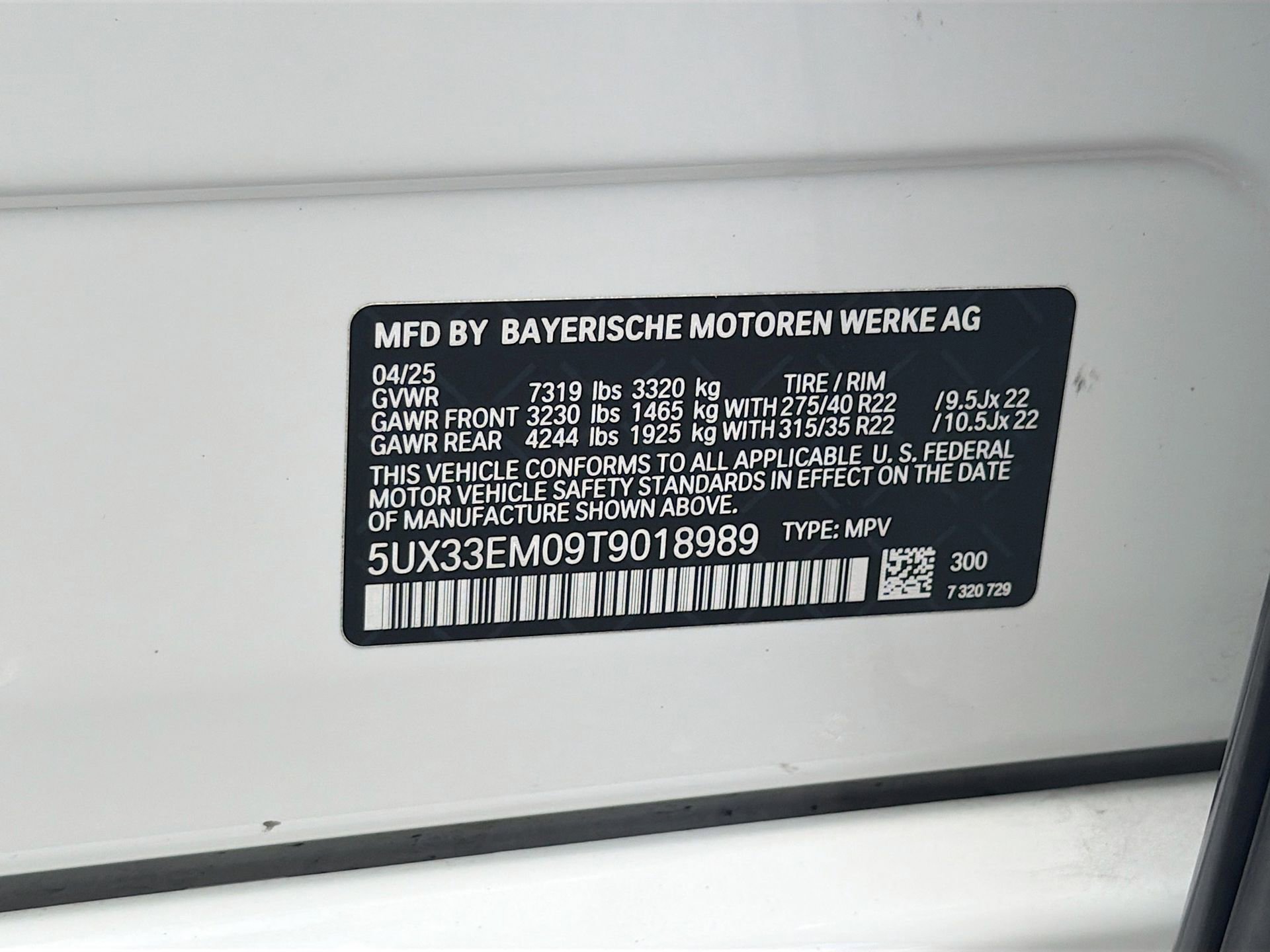 Certified 2026 BMW X7 M60i image 46