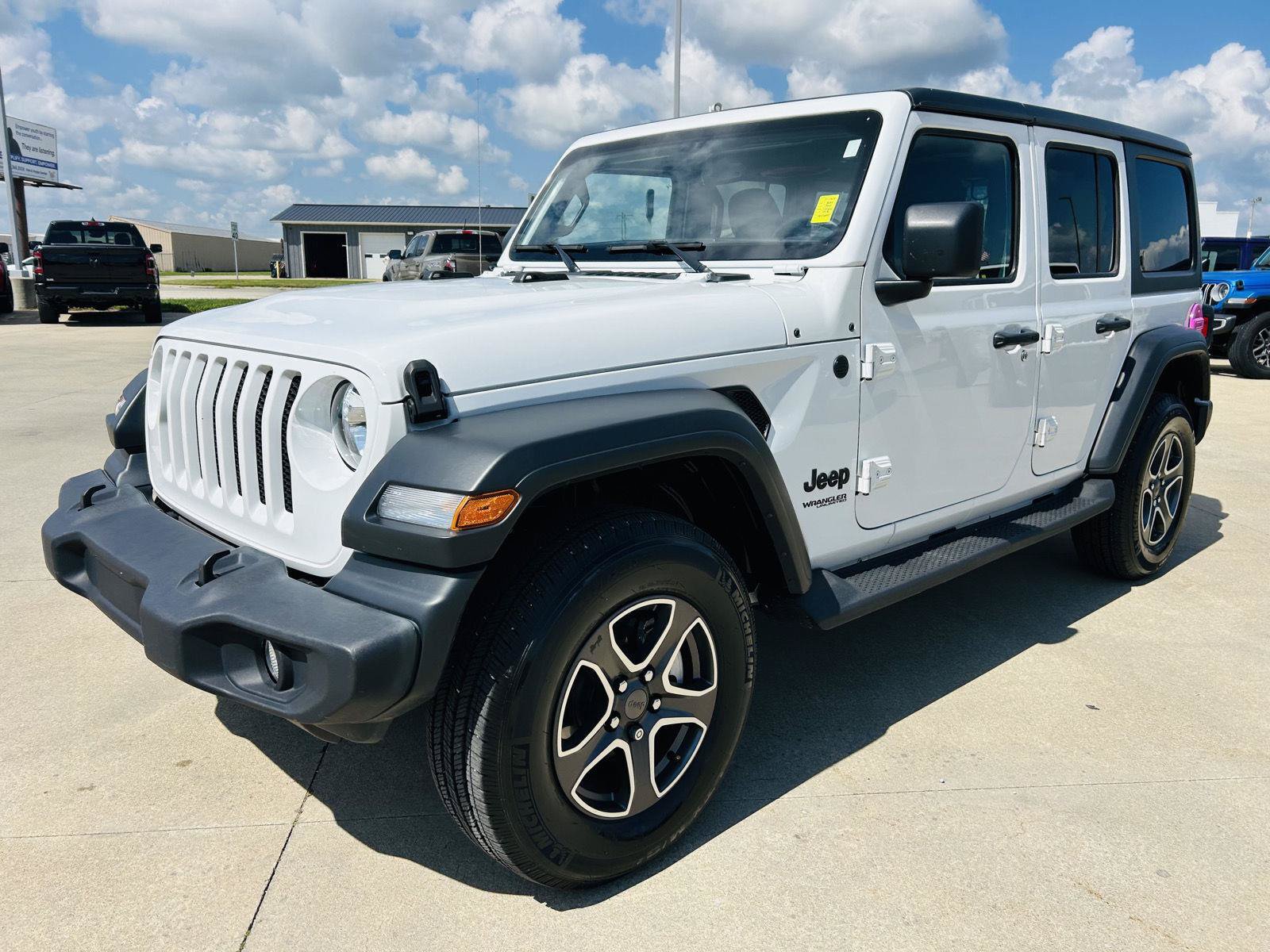 Used 2022 Jeep Wrangler Unlimited Sport AWD/4WD image 30