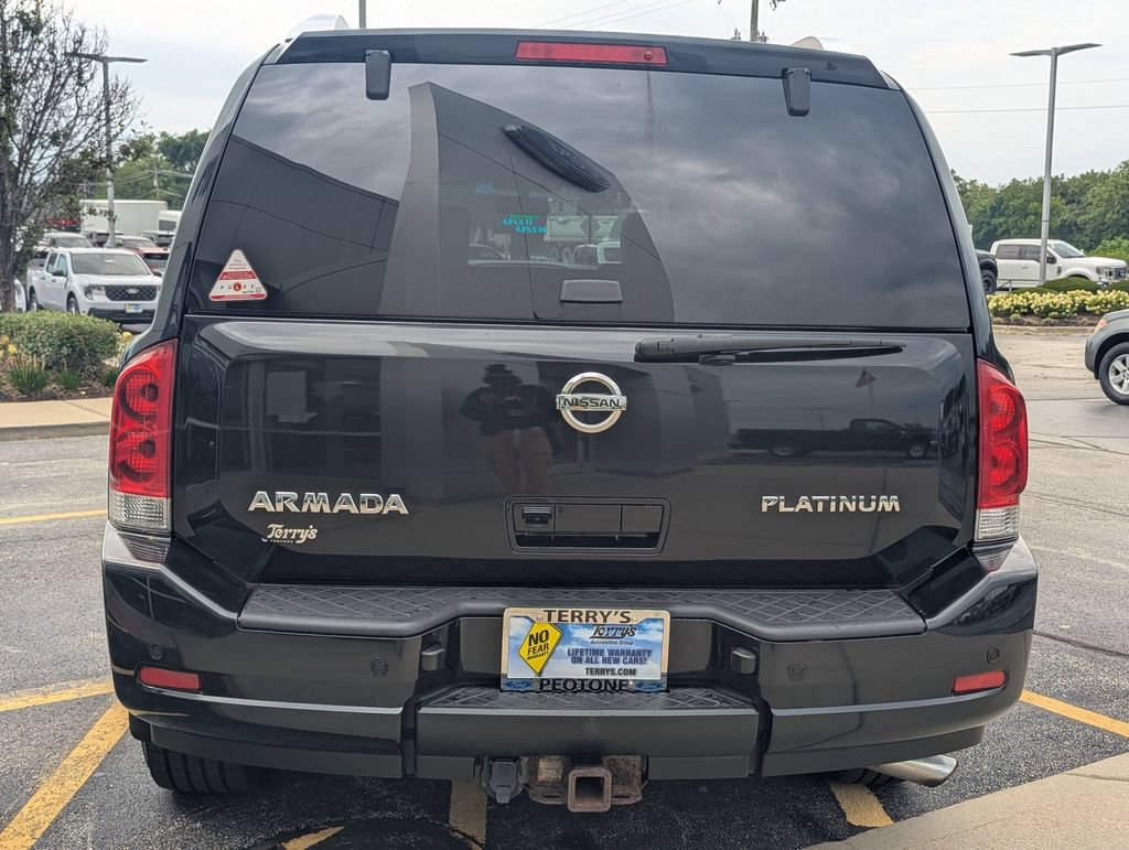 Used 2015 Nissan Armada Platinum w/ 2nd Row Captain Seat Package AWD/4WD image 4